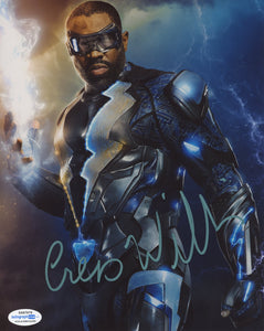 Cress Williams Black Lightning Signed Autograph 8x10 Photo ACOA