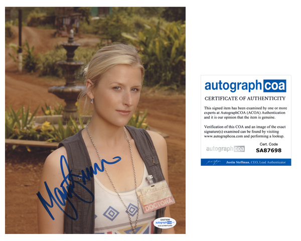 Mamie Gummer Off the Map Signed Autograph 8x10 Photo ACOA