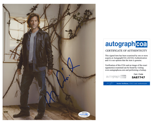 Henry Ian Cusick Lost SIgned Autograph 8x10 Photo ACOA