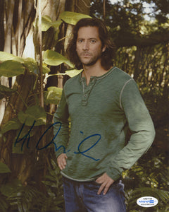 Henry Ian Cusick Lost SIgned Autograph 8x10 Photo ACOA