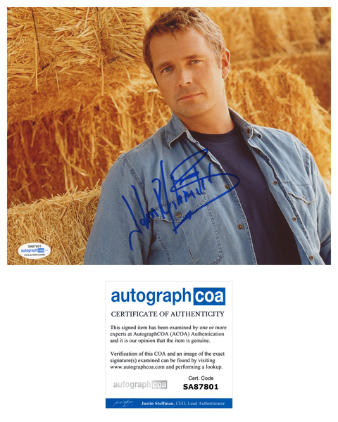 John Schneider Smallville Signed Autograph 8x10 Photo ACOA