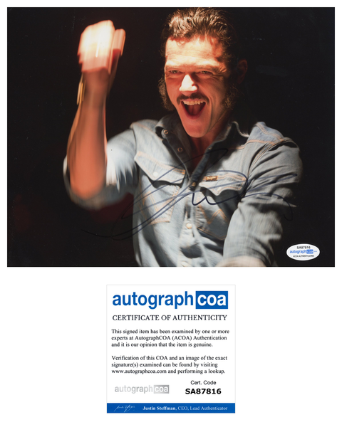 Luke Evans High Rise Signed Autograph 8x10 photo ACOA