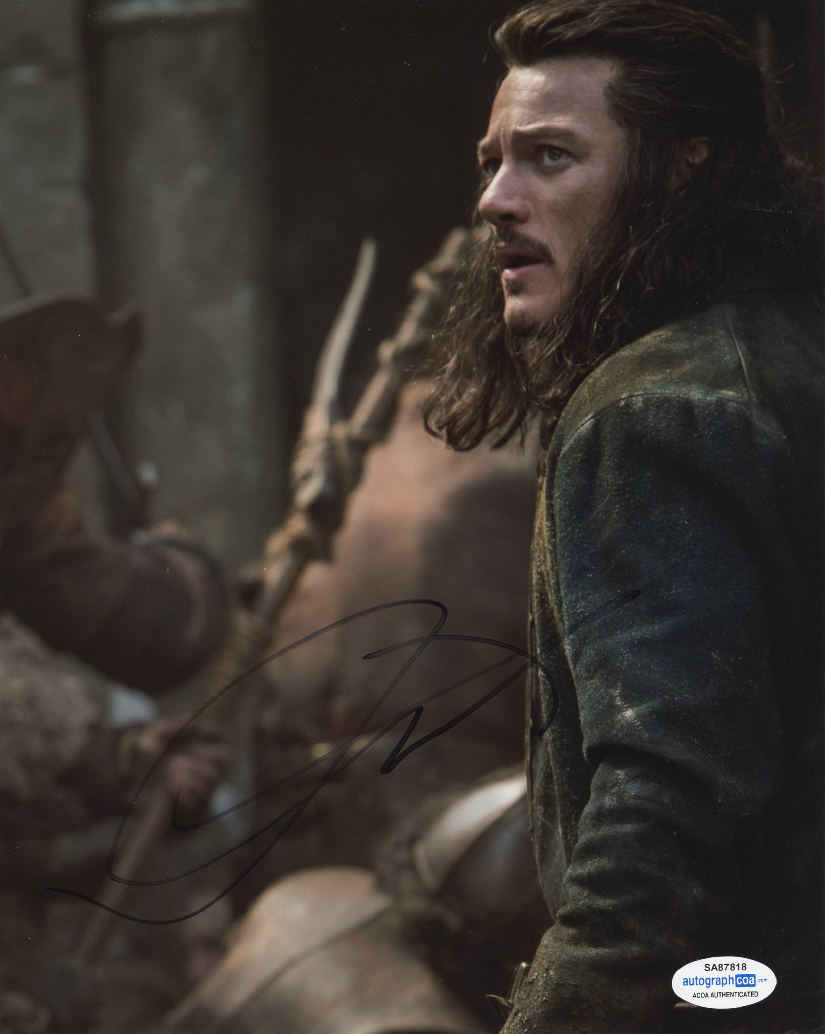 Luke Evans The Hobbit Signed Autograph 8x10 photo ACOA