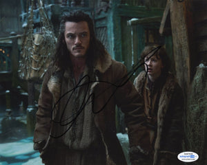 Luke Evans The Hobbit Signed Autograph 8x10 photo ACOA