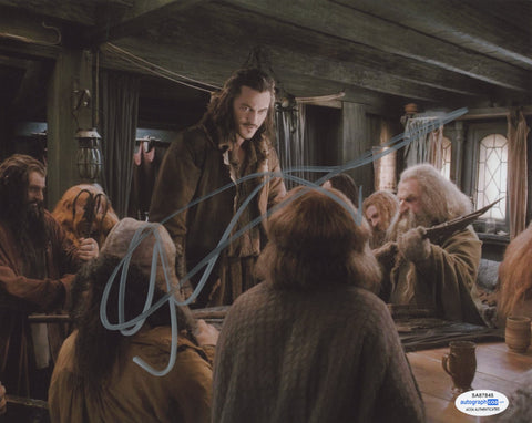 Luke Evans The Hobbit Signed Autograph 8x10 photo ACOA