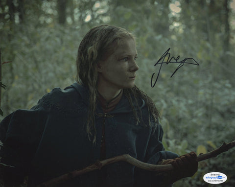 Freya Allan The Witcher Signed Autograph 8x10 Photo ACOA