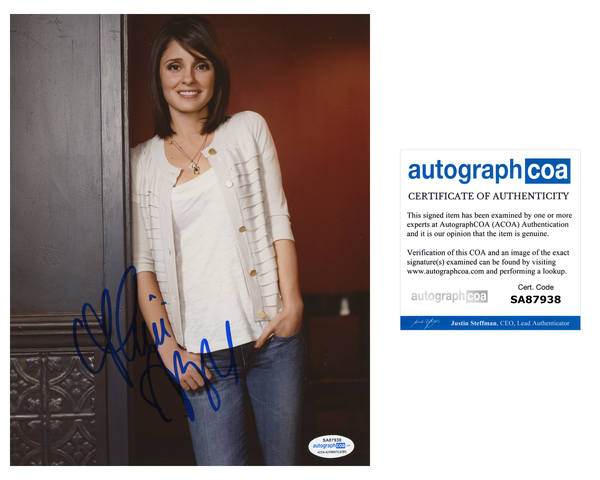 Shiri Appleby UnReal Signed Autograph 8x10 Photo ACOA