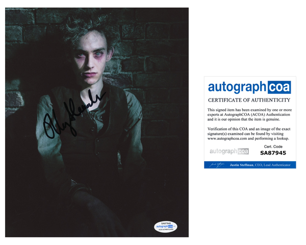 Olly Alexander Penny Dreadful Signed Autograph 8x10 Photo ACOA
