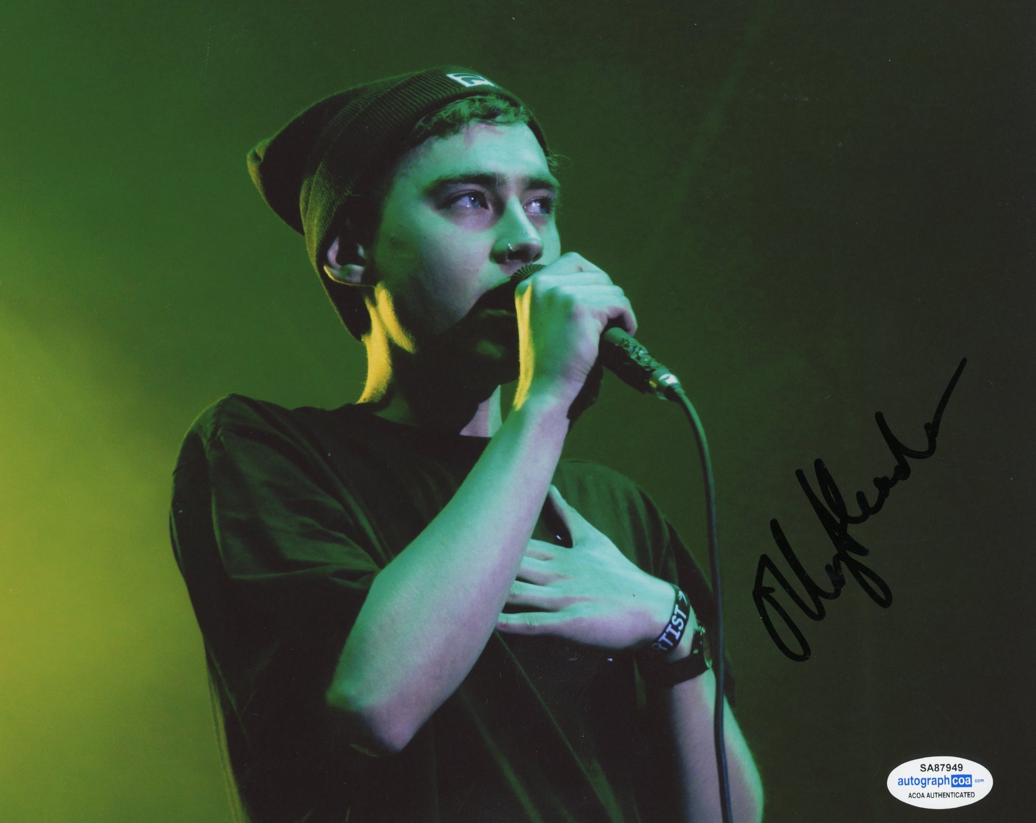 Olly Alexander Years and Years Signed Autograph 8x10 Photo ACOA