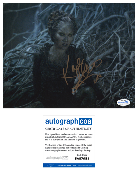 Kae Alexander Game of Thrones Signed Autograph 8x10 Photo ACOA