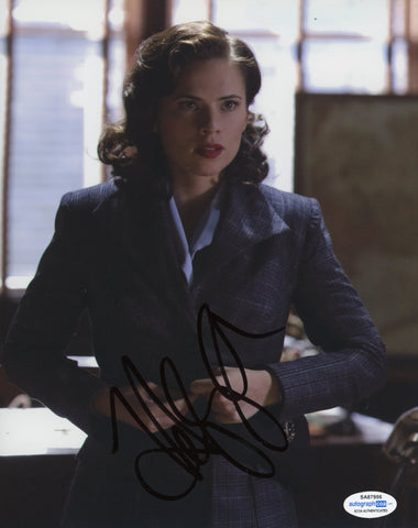Hayley Atwell Agent Carter Peggy Signed Autograph 8x10 Photo ACOA