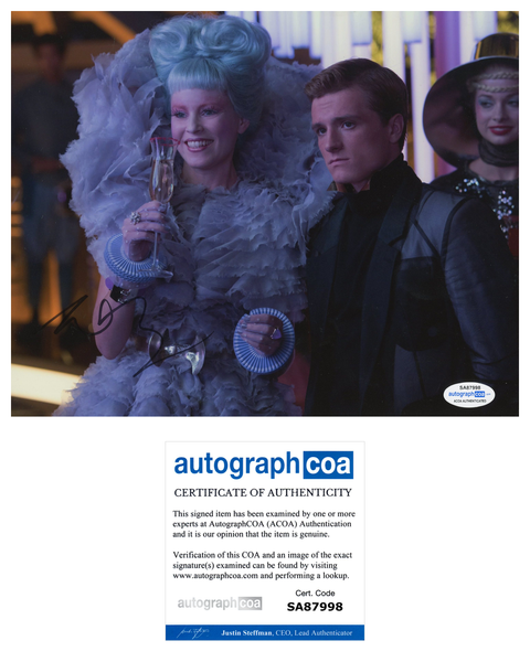 Elizabeth Banks Hunger Games Signed Autograph 8x10 Photo ACOA