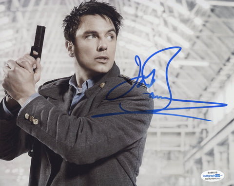 John Barrowman Doctor Who Signed Autograph 8x10 Photo ACOA