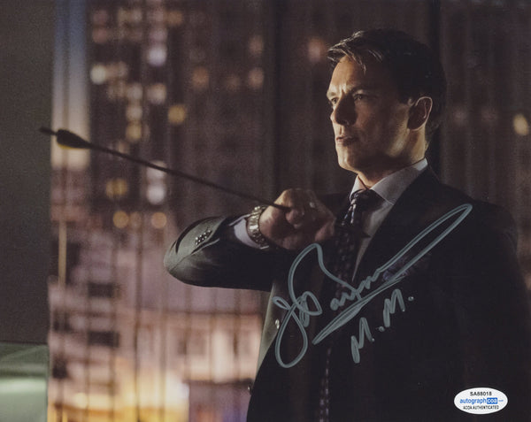 John Barrowman Arrow Signed Autograph 8x10 Photo ACOA