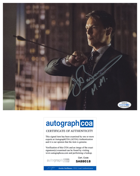 John Barrowman Arrow Signed Autograph 8x10 Photo ACOA