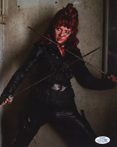 Emily Beecham Into the Badlands Signed Autograph 8x10 Photo ACOA