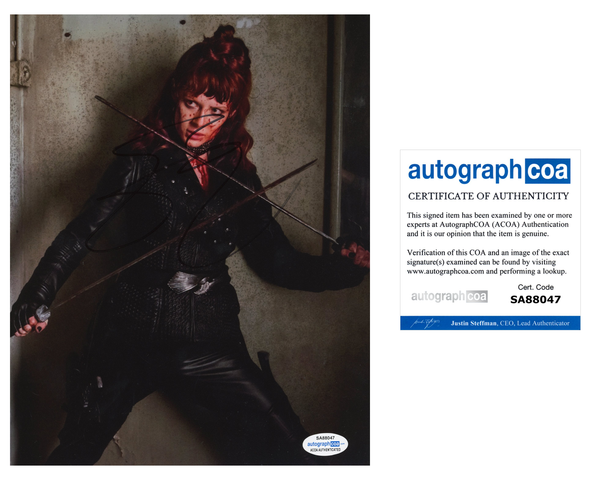 Emily Beecham Into the Badlands Signed Autograph 8x10 Photo ACOA