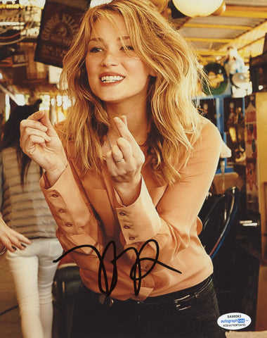 Haley Bennett Sexy Signed Autograph 8x10 Photo ACOA
