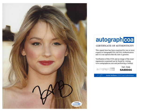 Haley Bennett Sexy Signed Autograph 8x10 Photo ACOA