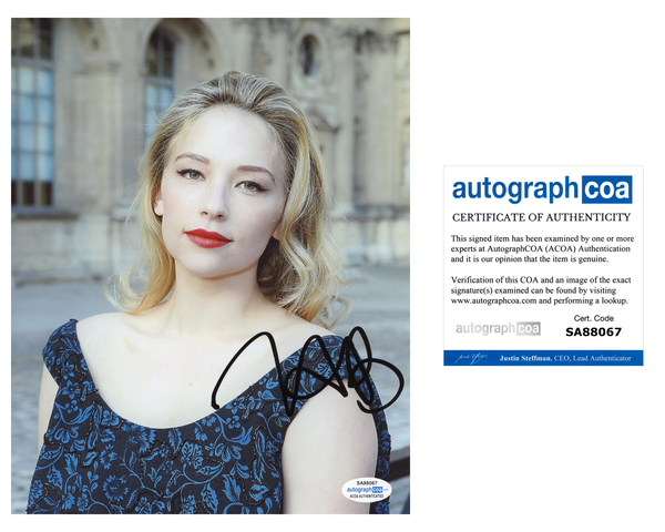 Haley Bennett Sexy Signed Autograph 8x10 Photo ACOA