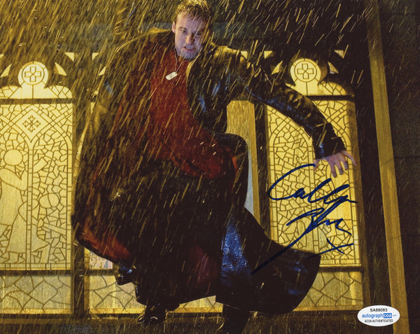 Callum Blue Smallville ***water damage*** Signed Autograph 8x10 Photo ACOA