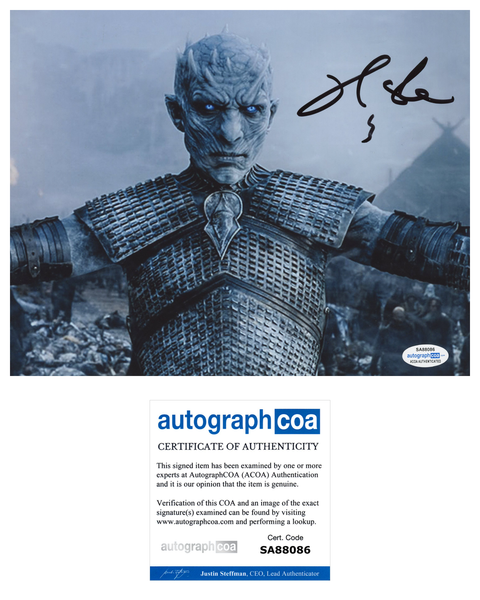 Richard Brake Game of Thrones Signed Autograph 8x10 Photo ACOA