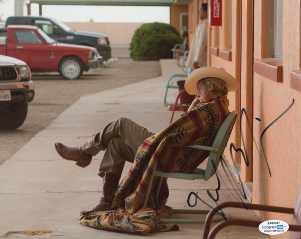 Jeff Bridges Hell or High Water Signed Autograph 8x10 Photo ACOA