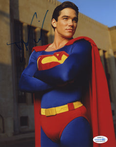 Dean Cain Lois and Clark Signed Autograph 8x10 Photo ACOA