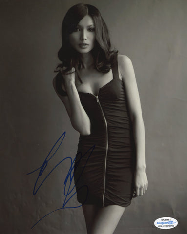 Gemma Chan Eternals Signed Autograph 8x10 Photo ACOA