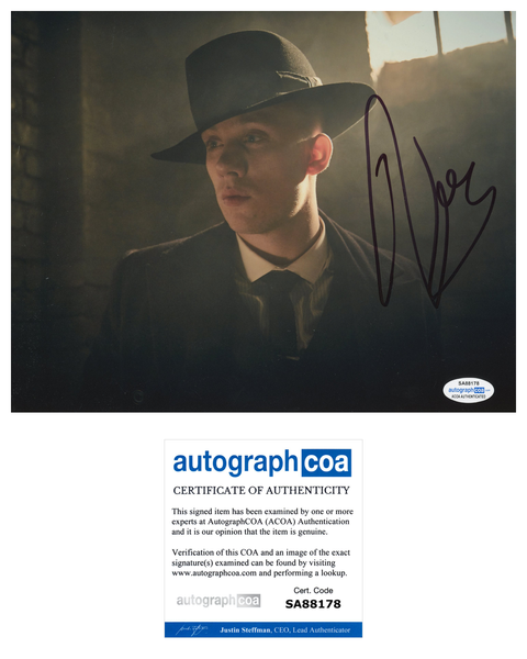 Joe Cole Peaky Blinders Signed autograph 8x10 Photo ACOA