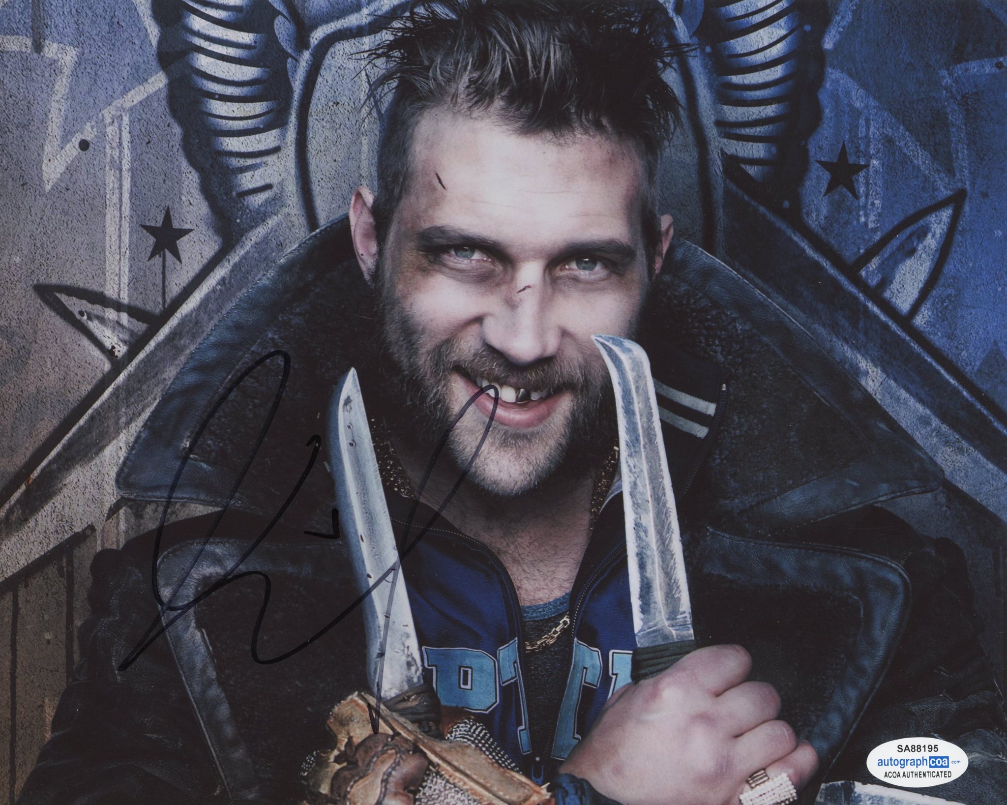 Jai Courtney Suicide Squad Signed Autograph 8x10 Photo ACOA