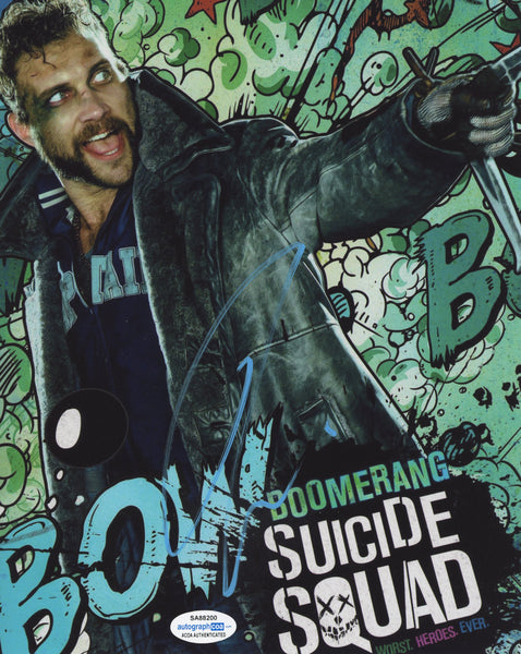 Jai Courtney Suicide Squad Signed Autograph 8x10 Photo ACOA