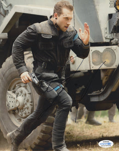 Jai Courtney Divergent Signed Autograph 8x10 Photo ACOA