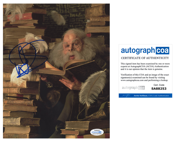 Warwick Davis Harry Potter Signed Autograph 8x10 Photo ACOA