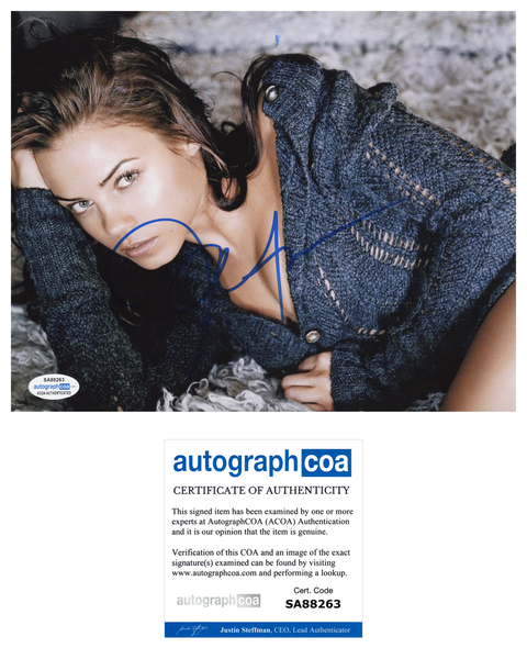 Jenna Dewan Sexy Signed Autograph 8x10 Photo ACOA