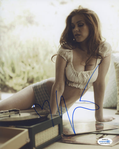 Isla Fisher Sexy Signed Autograph 8x10 Photo ACOA