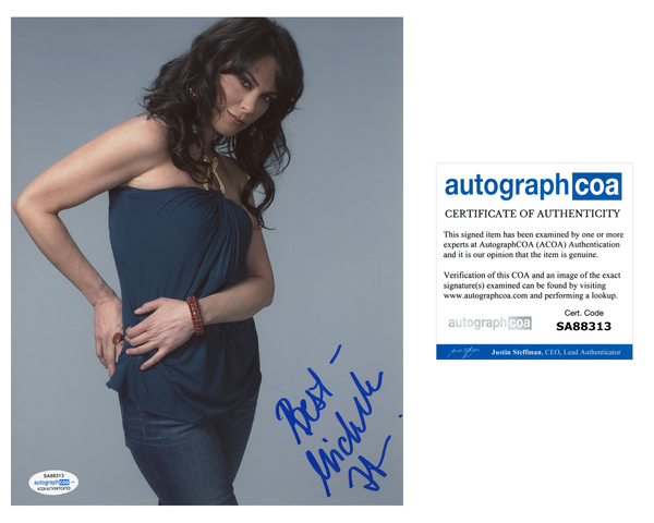 Michelle Forbes True Blood Signed Autograph 8x10 Photo ACOA