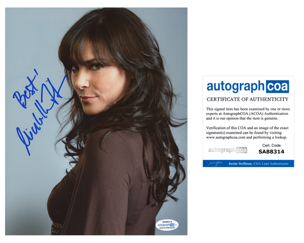 Michelle Forbes True Blood Signed Autograph 8x10 Photo ACOA