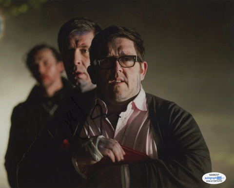 Nick Frost World's End Signed Autograph 8x10 Photo ACOA