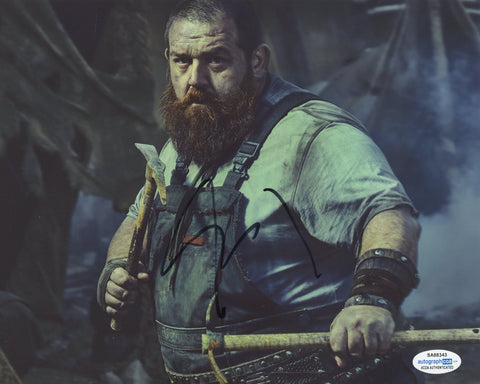 Nick Frost Into the Badlands Signed Autograph 8x10 Photo ACOA