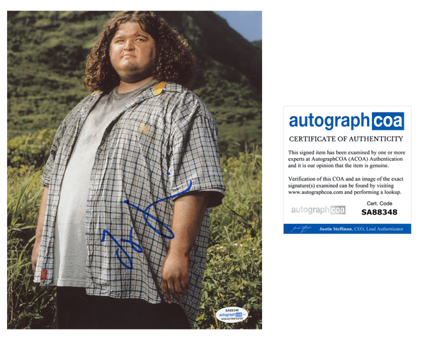 Jorge Garcia Lost Signed Autograph 8x10 Photo ACOA