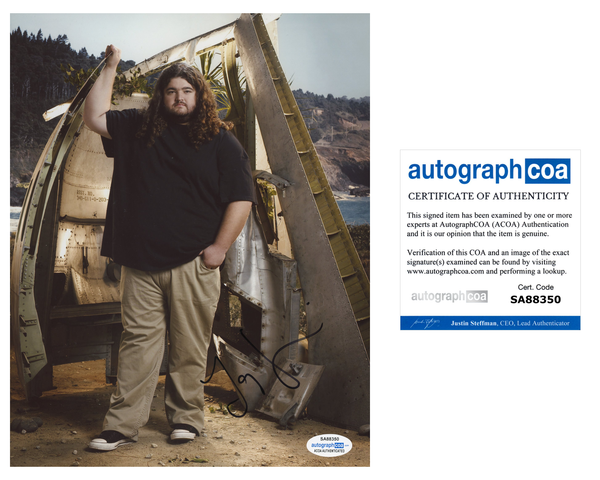 Jorge Garcia Lost Signed Autograph 8x10 Photo ACOA