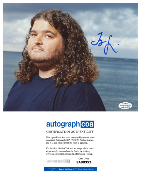 Jorge Garcia Lost Signed Autograph 8x10 Photo ACOA