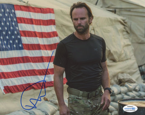 Walton Goggins SEAL Team Signed Autograph 8x10 Photo ACOA