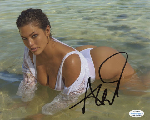 Ashley Graham Sexy Supermodel Sports Illustrated Signed Autograph 8x10 photo ACOA