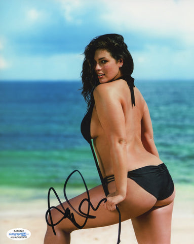 Ashley Graham Sexy Supermodel Sports Illustrated Signed Autograph 8x10 photo ACOA