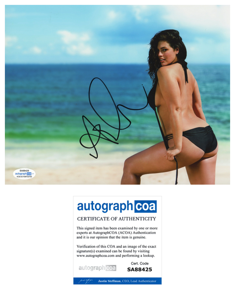 Ashley Graham Sexy Supermodel Sports Illustrated Signed Autograph 8x10 photo ACOA