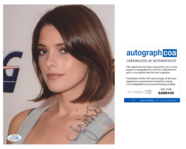 Ashley Greene Sexy Signed Autograph 8x10 Photo ACOA