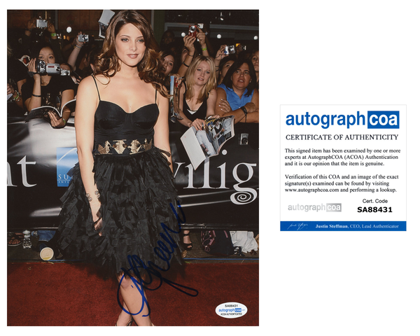 Ashley Greene Sexy Signed Autograph 8x10 Photo ACOA