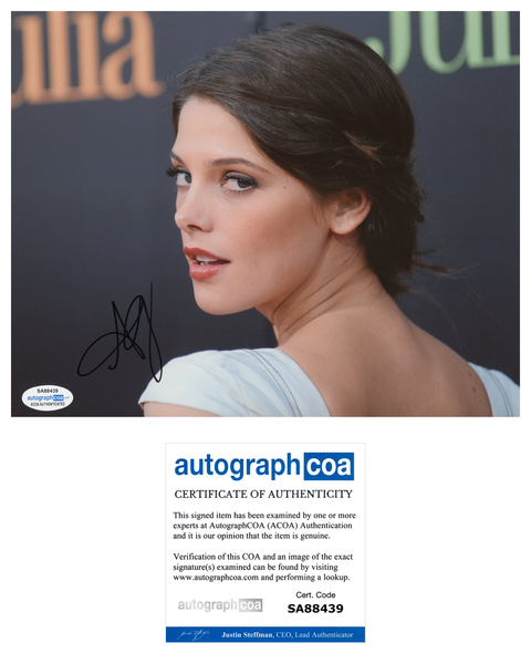 Ashley Greene Twilight Signed Autograph 8x10 Photo ACOA